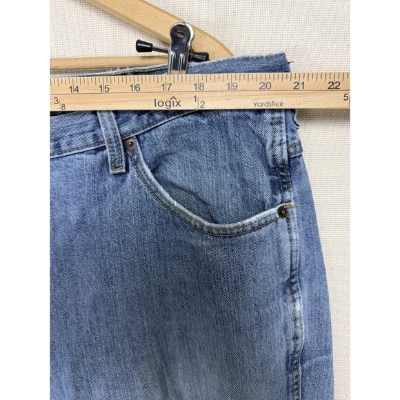 Cinch Jeans Men's Size 42 x 34 Denim 5 Pocket Western Work Jeans Distressed - Picture 10 of 16